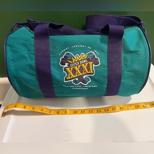 Super Bowl XXXI duffel bag